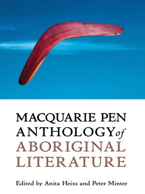 cover image of Macquarie PEN Anthology of Aboriginal Literature